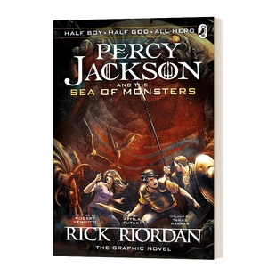 英文原版 Percy Jackson and the Sea of Monsters The Graphic Novel 波西 杰克逊与魔兽之海 漫画#2 英文版 进口英语原版书籍