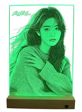 非遗锤子玻璃画定制敲击画琉璃画合金锤画高级感生日礼物送女朋友