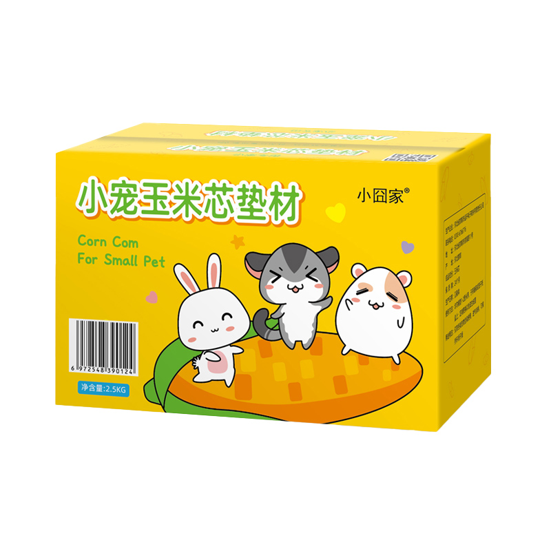玉米芯垫料垫材仓鼠降便臭宠物用品蜜袋鼯花枝鼠松鼠芦丁鸡发酵床