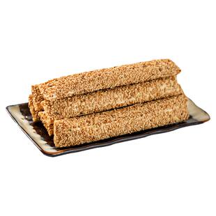 正宗老式芝麻糖河山东特产芝麻杆麦芽糖灶糖怀旧零食酥脆麻糖酥糖