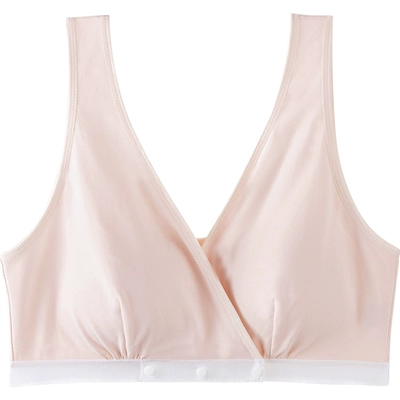 夜奶便利可调底围前开哺乳文胸