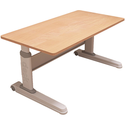 端姿榉木大粗腿实木学习桌