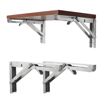 不锈钢折叠支架可折叠墙壁置物架