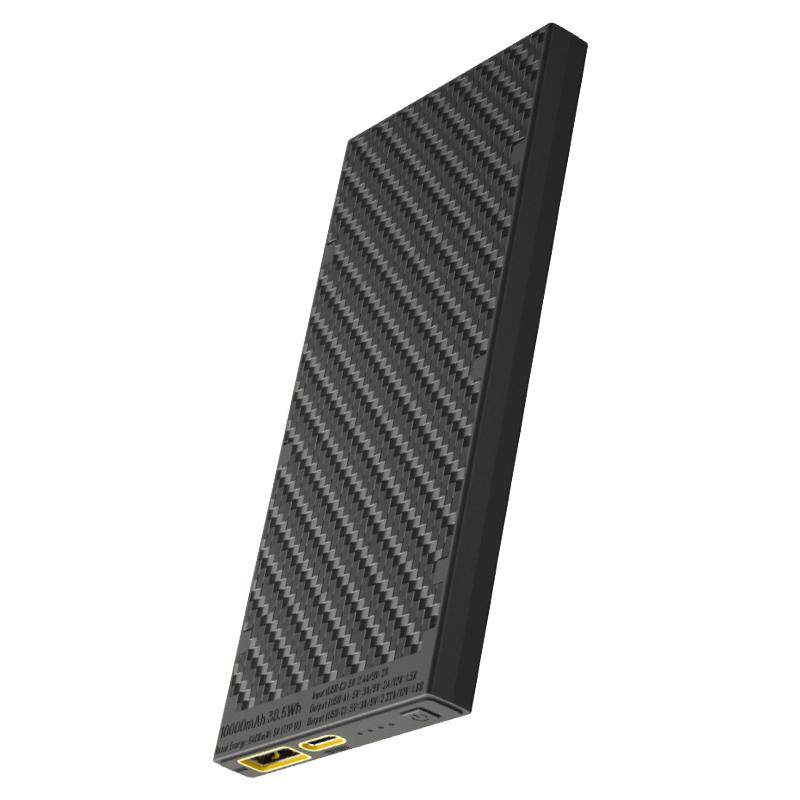 奈特科尔NB10000GEN4系列碳纤维充电宝轻量化大容量毫安移动电源