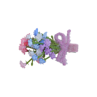 刘亦菲同款森系超仙满天星花朵发夹女童夹子对夹小号公主发卡头饰