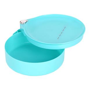 拉饵盘强磁拉料盘一线拉丝盘拉饵盆新款饵料盒浮水拉饵盒全磁通用