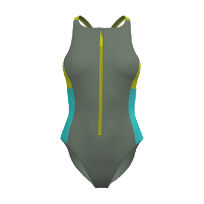 Speedo女收腹显瘦舒适百搭泳衣