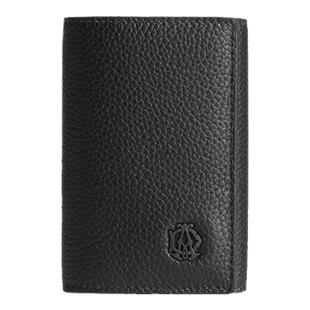 【礼物】dunhill登喜路男士黑色/赛车绿色 Burlington 钥匙盒