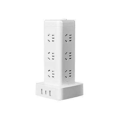 【15%】飞利浦立式插座塔式插座拓展插排多功能多孔位插线板USB