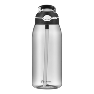 Vanow大容量运动水杯子男健身夏季1000ml便携塑料吸管水壶耐高温