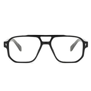 超轻大脸木纹黑框眼镜男近视可配有度数160mm大框显瘦复古框架潮