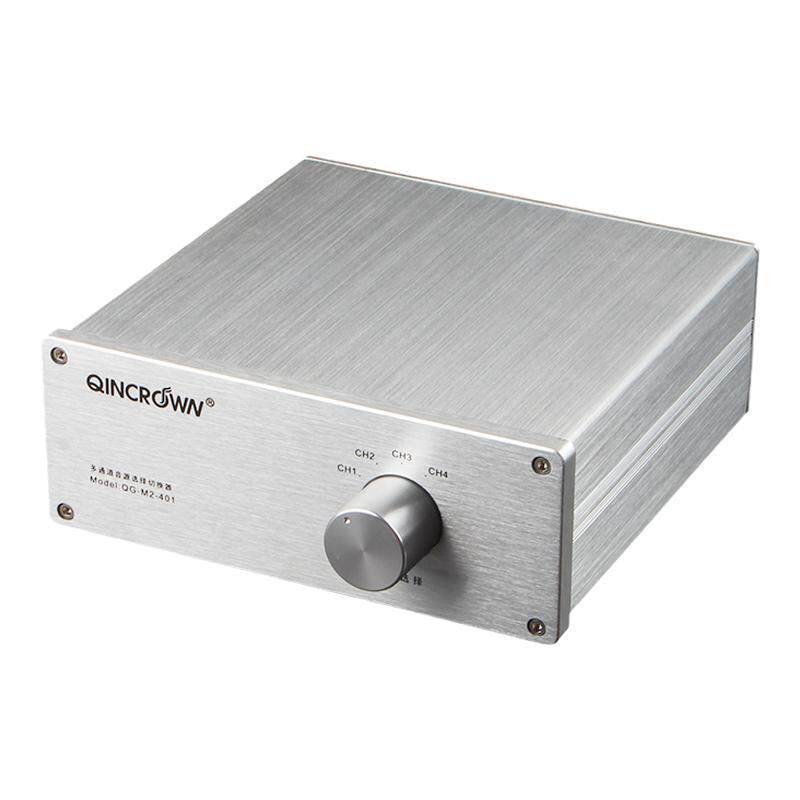 hifi音响功放音频切换器/4选1/适用于一功放四音箱或四功放一音箱