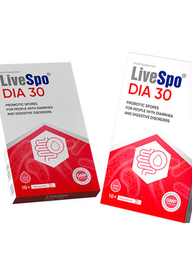 LiveSpo莱宝DIA液体孢子益生菌呵护肠胃黏膜调理肠道便秘全家适用