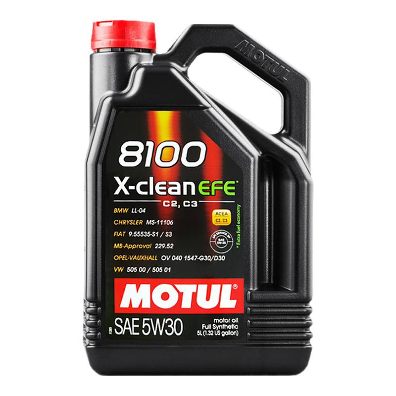 大富之家 摩特8100 X-CLEAN EFE 全合成汽车机油5W-30 柴汽通用
