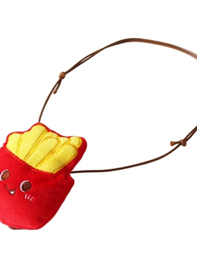 川野日韩卡通毛绒小熊项链