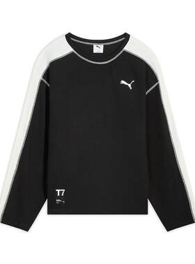 PUMA彪马男装2025冬季新款T7 Waffle LS TEE百搭长袖T恤637436