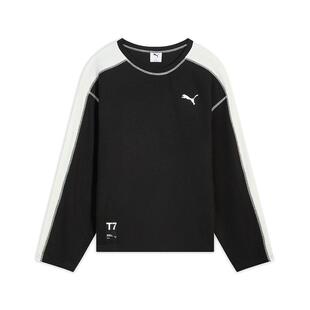 PUMA彪马男装2025冬季新款T7 Waffle LS TEE百搭长袖T恤637436