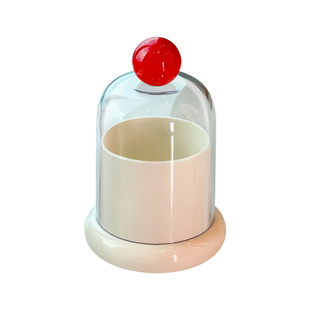 多巴胺牙签盒创意高颜值可爱牙签筒家用新款轻奢牙线棉签收纳盒