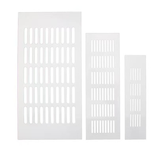 铝合金透气网长方形散热网衣橱柜鞋柜通风网燃气柜透气孔空调通风