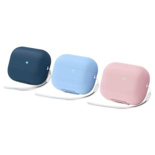 适用AirPodsPro3保护套AirPods4保护壳2023硅胶airpodpro3苹果pro3代耳机套airpod4蓝牙耳机三代2耳机壳1挂绳