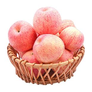 陕西洛川苹果新鲜红富士水果酸甜可口脆甜多汁生鲜富士苹果