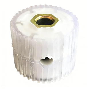 麻将机维修配件输送轮皮带电机橡胶轮主动轮硅胶轮电机导轮皮带轮