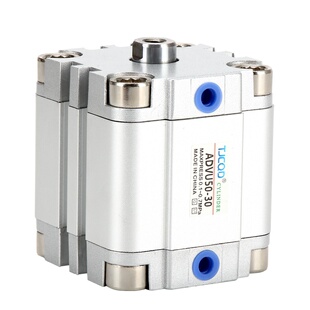 TJCQD天进气动薄型紧凑气缸ADVU16/20/25/30/40/50/63/80-B-S/ACP