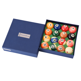 黑8台球子美式台球水晶球桌球子九球黑八16彩台球子台球用品配件