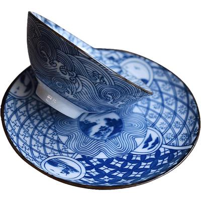 陶迷复古青花陶瓷粗陶壶承茶具