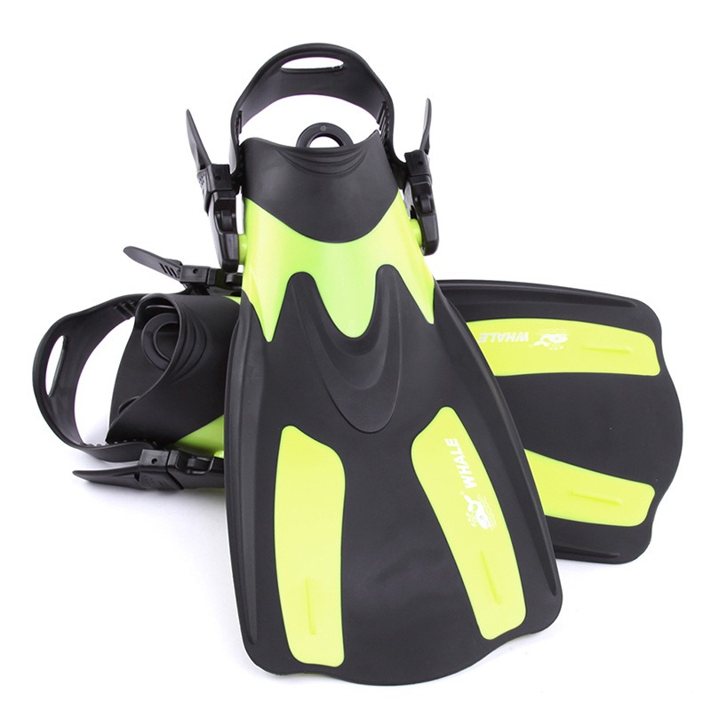 跨境外贸脚蹼男女士成人蝶泳套可蛙鞋装备调节专用脚浮训练潜潜水