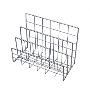 桌面铁艺置物架ins风简约桌上宿舍整理架书立书桌多功能收纳架铁艺三格书架办公室创意文件架收纳装饰置物架