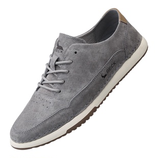 公羊男鞋2025新款春秋季男士软底透气休闲鞋时尚潮流低帮轻便鞋子