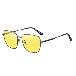 日夜两用夜视镜司机开车专用变色太阳镜夜间驾驶防远光近视眼镜男