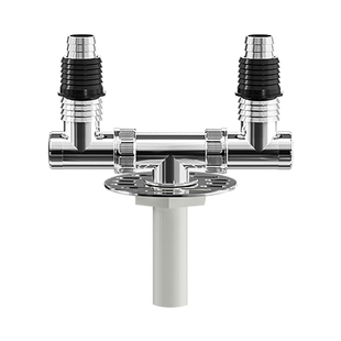 洗衣机下水管道地漏专用接头排水管防臭防溢水三通两用二合一盖子