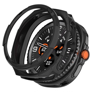 适用三星Galaxy Watch8 Classic保护壳表圈+表壳套装镂空半包壳