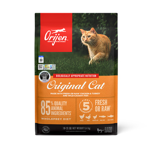 【临期】Orijen原始猎食渴望鸡肉猫粮进口猫粮增肥成幼猫粮5.4kg