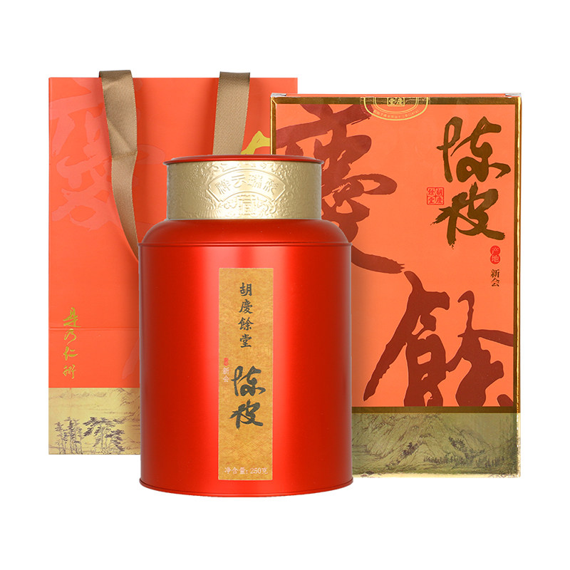 胡庆余堂新会产陈皮250克收藏装