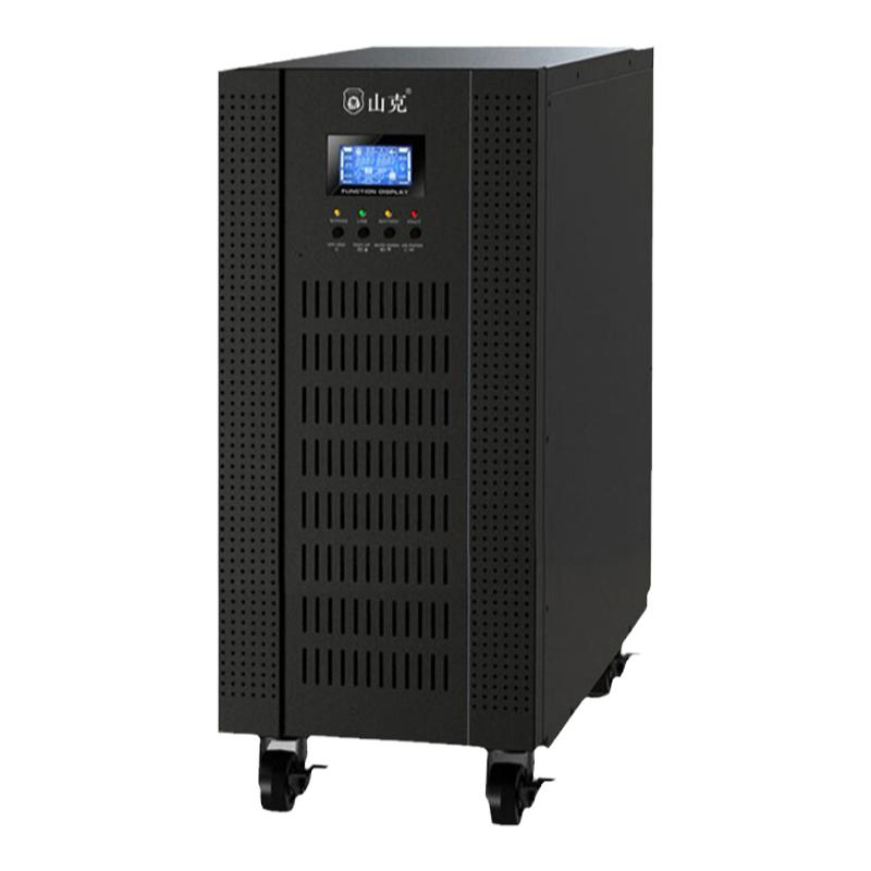 山克UPS不间断电源15KVA 12KW在线式三进单出外接电池延时4H套餐