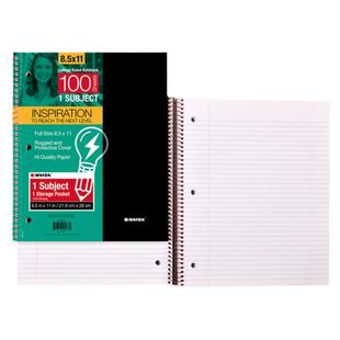 凯萨KAISA美式灵感线圈本凯撒A4高颜值ins风考研横线科目笔记本子