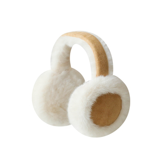 复古耳机式耳套女冬季百搭骑车防寒防冻护耳耳罩加厚毛绒耳捂子男