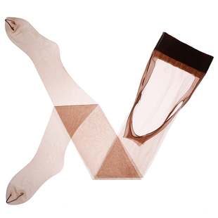 涞觅「极光」开裆油亮丝袜女丝滑超薄款性感诱惑油光情调连裤袜