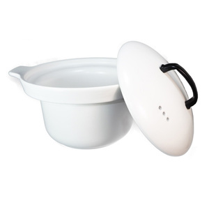 美的电炖锅MD-DG40E101/TGS40G白陶瓷赤陶锅内胆盖子4L升正品配件