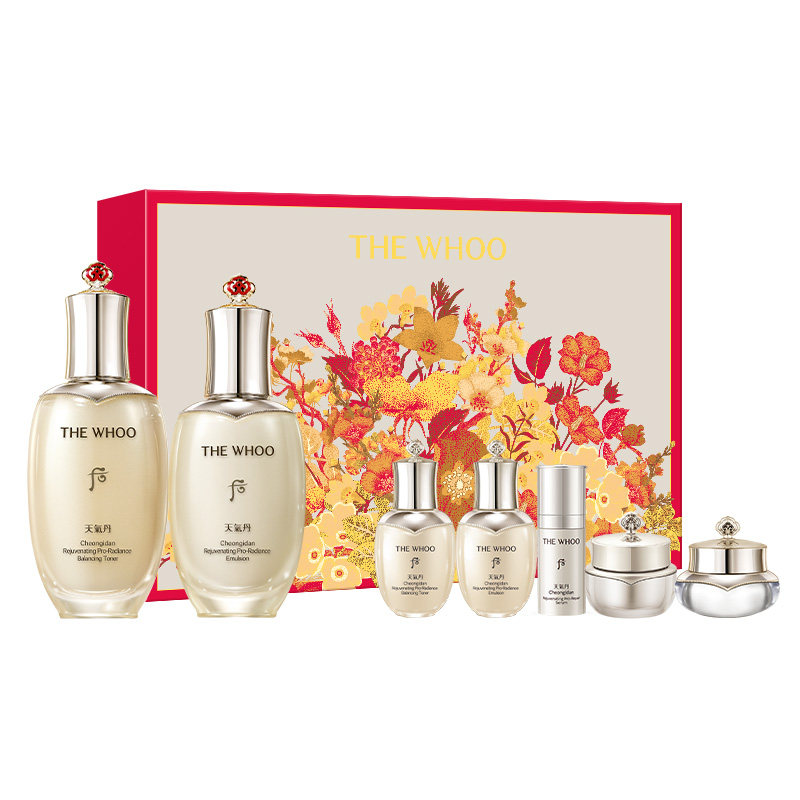 【38现货立抢】Whoo后天气丹PRO焕活紧颜水乳保湿修护限定礼盒