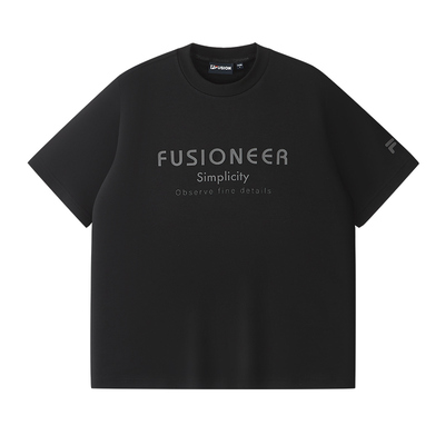 FILAFUSION斐乐男士针织短袖衫
