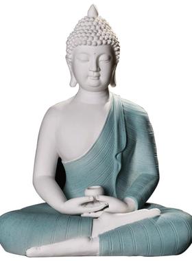 东方泥土陶瓷泰国会所供佛摆件