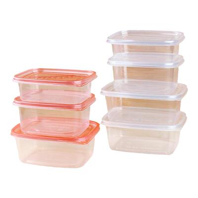 一次性饭碗食品级餐盒带盖长方形