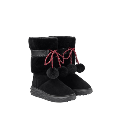 [双11抢先购][24期免息]JIMMY CHOO/COBI 女士中筒靴雪地靴