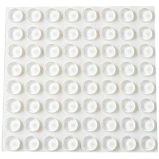 硅胶防撞贴家用门把手垫门后柜门防磕碰粒墙贴冰箱防碰撞缓冲胶粒