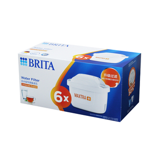 碧然德滤芯德国brita滤水壶Maxtra三代升级去水垢专家版滤芯6枚装