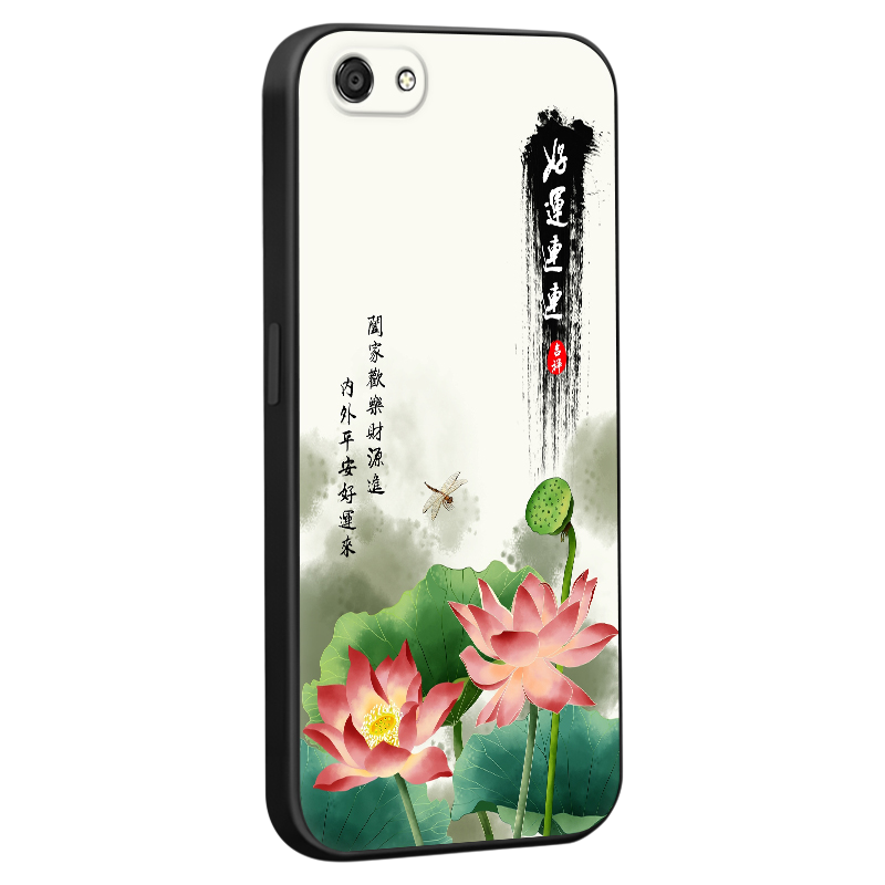皑晨适用于vivoy83国风新款手机壳y81s全包保护套y81时尚男女y83a软硅胶外壳y83l耐磨防摔v1732a复古民族风v1